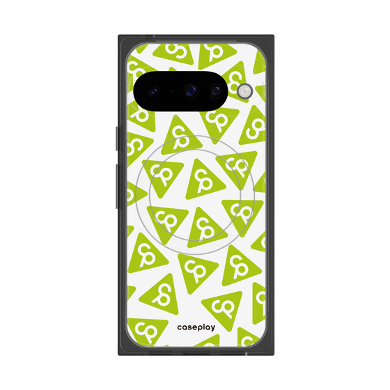 Premium Square Case with Pixelsnap［ Original - CASEPLAY Logo Mark - Green ］