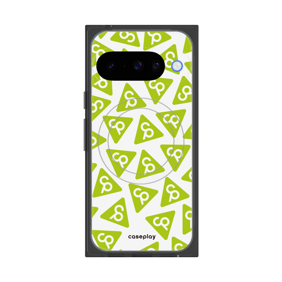 Premium Square Case with Pixelsnap［ Original - CASEPLAY Logo Mark - Green ］