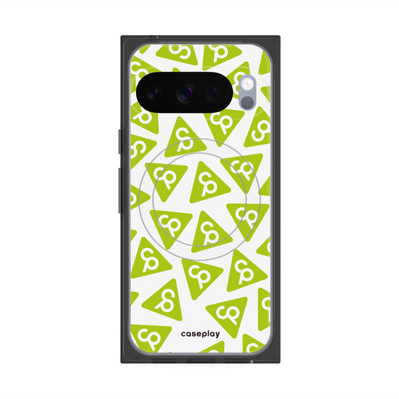 Premium Square Case with Pixelsnap［ Original - CASEPLAY Logo Mark - Green ］