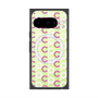 Premium Square Case with Pixelsnap［ Original - CASEPLAY Initial All-over Pattern - Pink ］