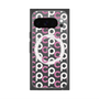 Premium Square Case with Pixelsnap［ Original - CASEPLAY Initial All-over Pattern - Pink ］