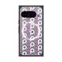 Premium Square Case with Pixelsnap［ Original - CASEPLAY Initial All-over Pattern - Pink ］