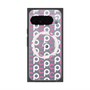 Premium Square Case with Pixelsnap［ Original - CASEPLAY Initial All-over Pattern - Pink ］