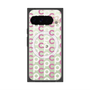 Premium Square Case with Pixelsnap［ Original - CASEPLAY Initial All-over Pattern - Pink ］