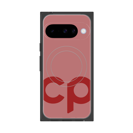 Premium Square Case with Pixelsnap［ Original - CASEPLAY Initial - Red ］