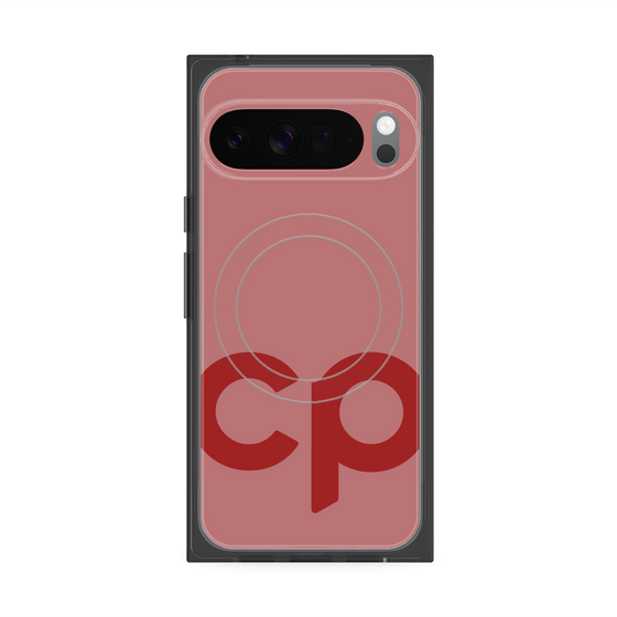 Premium Square Case with Pixelsnap［ Original - CASEPLAY Initial - Red ］