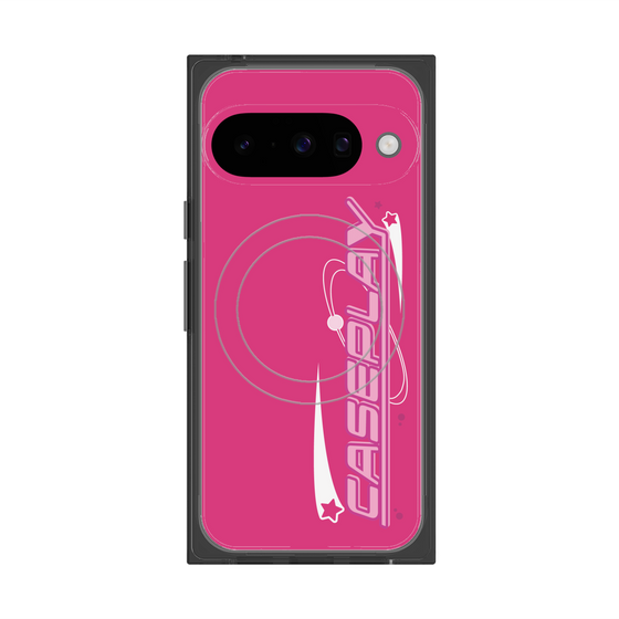 Premium Square Case with Pixelsnap［ Original - Y2K Arrange - Pink ］