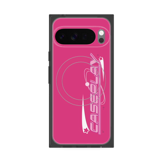 Premium Square Case with Pixelsnap［ Original - Y2K Arrange - Pink ］