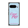 Premium Square Case with Pixelsnap［ Original - ENJOY YOUR OWN DAY - Light Blue ］