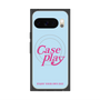 Premium Square Case with Pixelsnap［ Original - ENJOY YOUR OWN DAY - Light Blue ］