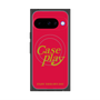 Premium Square Case with Pixelsnap［ Original - ENJOY YOUR OWN DAY - Red ］