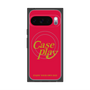 Premium Square Case with Pixelsnap［ Original - ENJOY YOUR OWN DAY - Red ］