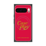 Premium Square Case with Pixelsnap［ Original - ENJOY YOUR OWN DAY - Red ］