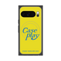 Premium Square Case with Pixelsnap［ Original - ENJOY YOUR OWN DAY - Yellow ］