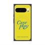 Premium Square Case with Pixelsnap［ Original - ENJOY YOUR OWN DAY - Yellow ］