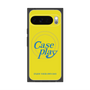 Premium Square Case with Pixelsnap［ Original - ENJOY YOUR OWN DAY - Yellow ］