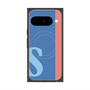 Premium Square Case with Pixelsnap［ Original - initial color line - S blue ］