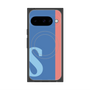 Premium Square Case with Pixelsnap［ Original - initial color line - S blue ］