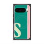 Premium Square Case with Pixelsnap［ Original - initial color line - S green ］