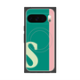 Premium Square Case with Pixelsnap［ Original - initial color line - S green ］