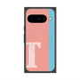 Premium Square Case with Pixelsnap［ Original - initial color line - T pink ］