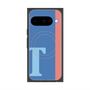 Premium Square Case with Pixelsnap［ Original - initial color line - T blue ］