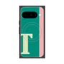 Premium Square Case with Pixelsnap［ Original - initial color line - T green ］