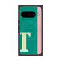 Premium Square Case with Pixelsnap［ Original - initial color line - T green ］