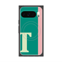 Premium Square Case with Pixelsnap［ Original - initial color line - T green ］