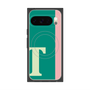 Premium Square Case with Pixelsnap［ Original - initial color line - T green ］