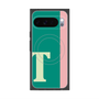 Premium Square Case with Pixelsnap［ Original - initial color line - T green ］