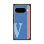 Premium Square Case with Pixelsnap［ Original - initial color line - V blue ］