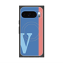 Premium Square Case with Pixelsnap［ Original - initial color line - V blue ］