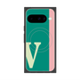 Premium Square Case with Pixelsnap［ Original - initial color line - V green ］