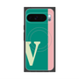 Premium Square Case with Pixelsnap［ Original - initial color line - V green ］
