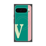 Premium Square Case with Pixelsnap［ Original - initial color line - V green ］