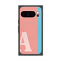 Premium Square Case with Pixelsnap［ Original - initial color line - A pink ］