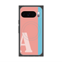 Premium Square Case with Pixelsnap［ Original - initial color line - A pink ］