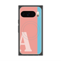 Premium Square Case with Pixelsnap［ Original - initial color line - A pink ］