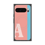 Premium Square Case with Pixelsnap［ Original - initial color line - A pink ］
