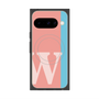 Premium Square Case with Pixelsnap［ Original - initial color line - W pink ］
