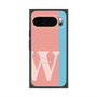 Premium Square Case with Pixelsnap［ Original - initial color line - W pink ］