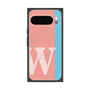 Premium Square Case with Pixelsnap［ Original - initial color line - W pink ］