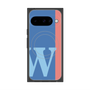 Premium Square Case with Pixelsnap［ Original - initial color line - W blue ］