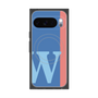 Premium Square Case with Pixelsnap［ Original - initial color line - W blue ］