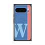 Premium Square Case with Pixelsnap［ Original - initial color line - W blue ］