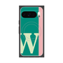 Premium Square Case with Pixelsnap［ Original - initial color line - W green ］