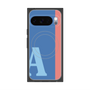 Premium Square Case with Pixelsnap［ Original - initial color line - A blue ］