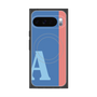 Premium Square Case with Pixelsnap［ Original - initial color line - A blue ］