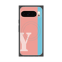 Premium Square Case with Pixelsnap［ Original - initial color line - Y pink ］